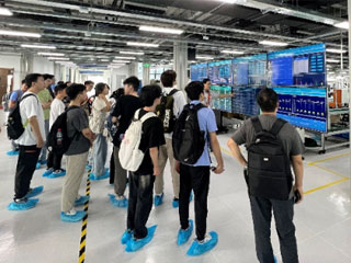 北京科技大学组织学生到99499www威尼斯智能仪表产业园实习交流